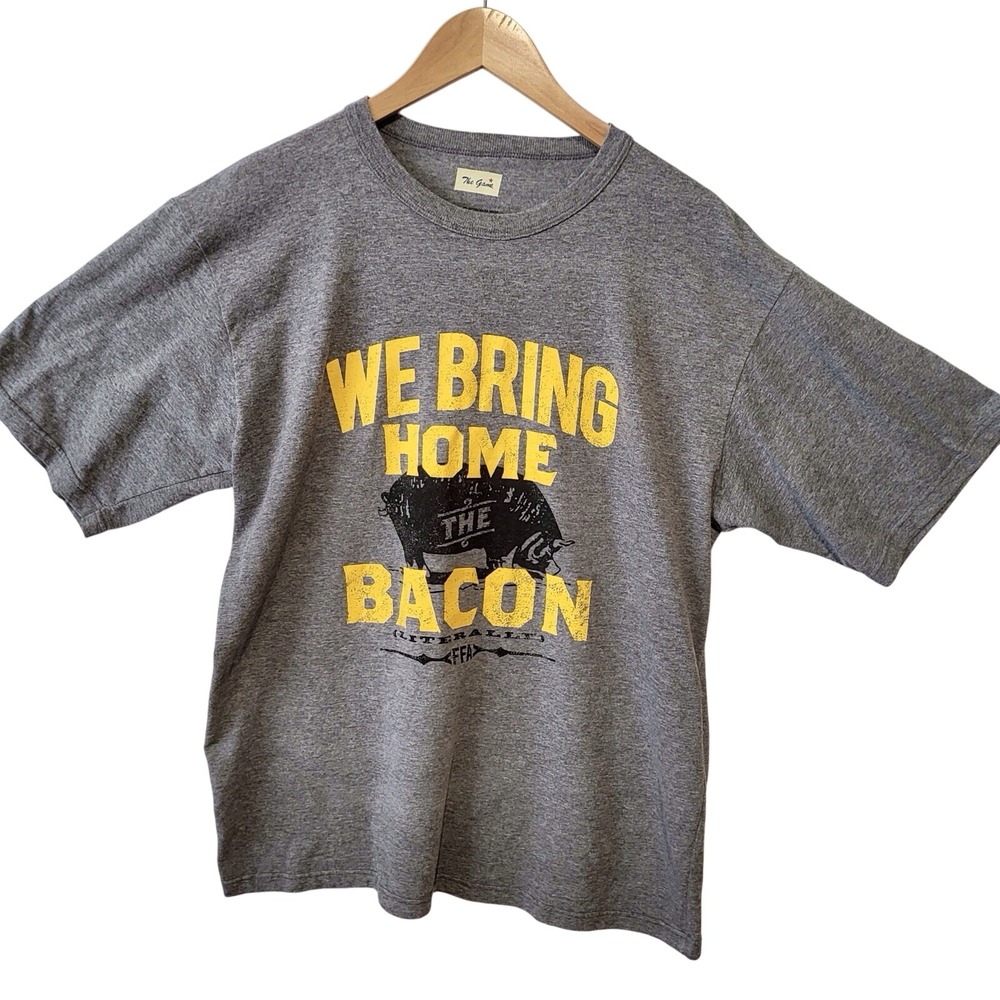 We Bring Home The Bacon (literally) FFA Mens L T-Shirt‎